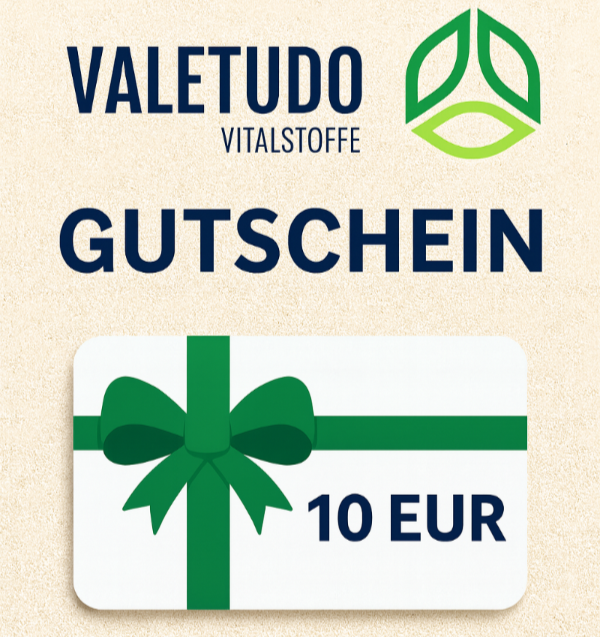Valetudo-Vitalstoffe Geschenk-Gutschein