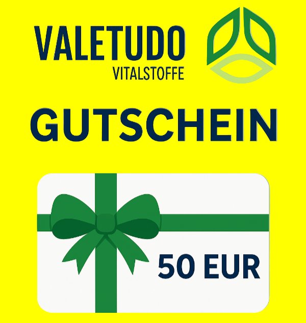 Valetudo-Vitalstoffe Geschenk-Gutschein