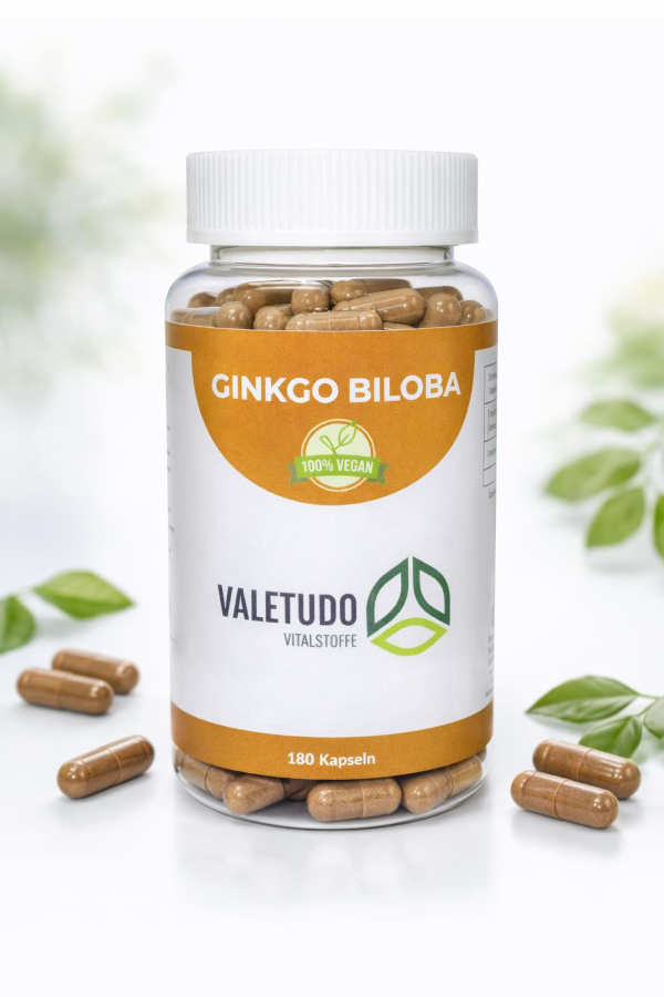 Ginkgo biloba – Unterstützung für geistige Aktivität | 6-Monats-Packung
