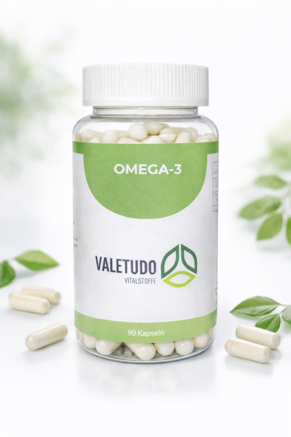 Omega-3 Kapseln mit hochwertigem Fischöl | 1-Monats-Packung