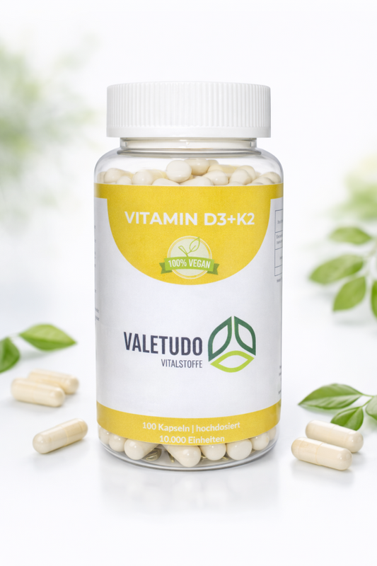 Vitamin D3 + K2 - 10.000 I.E. hochdosiert