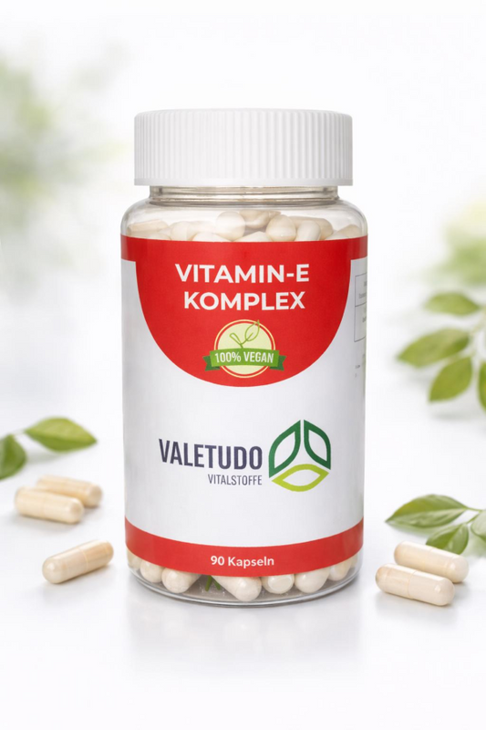 Vitamin E Komplex – Zellschutz hochdosiert | 2-Monats-Packung